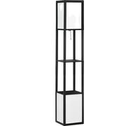 Lampadaire, design moderne, intensité lumineuse réglable, noir