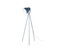 Lampadaire design trepied Mingle - H. 145 cm - Bleu