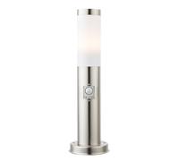 Lampadaire Détecteur de mouvement Lampe d'extérieur Lampe de rue Détecteur, LED 9W 810Lm blanc chaud, DxH 12,7x45 cm