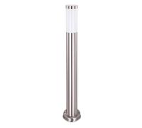Lampadaire d'extérieur à intensité variable, lampe de jardin Smart LED, lampe d'extérieur en acier inoxydable, application et commande vocale, changement de couleur RVB, 10W 806lm blanc chaud/blanc fr