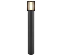 Lampadaire d'extérieur à LED, lampe de chemin, lampe d'extérieur, anthracite, aluminium, H 65 cm