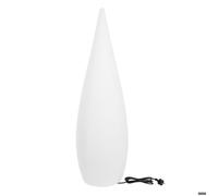 Lampadaire lumineux filaire goutte pour extérieur éclairage puissant LED blanc CLASSY H150cm culot E27