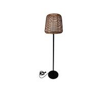 Lumisky Lampadaire filaire design poly rotin pour extérieur LED blanc TALL BOHEME H150cm culot E27
