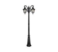 Lampadaire d'extérieur Lampadaire Lumières Extérieures 2 Lumières Lampadaires Extérieurs Lampadaire En Aluminium Étanche Haut Pôle Lumière Villa Cour Extérieure Lampadaire Hôtel Pilier Lumière