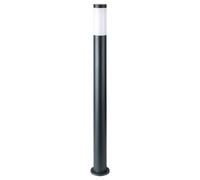 Lampadaire d'extérieur LED lampadaire de jardin en acier inoxydable lampadaire extérieur lampadaire colonne colonne de jardin lumière, hauteur 110 cm