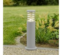 Lampadaire d'extérieur moderne Aluminium Blanc 1 Lumière E27 H40Cm