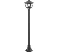Lampadaire d'extérieur moderne noir Nowodvorski AMELIA