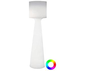 Lampadaire d'extérieur MOOVERE 170cm outdoor lumière blanche solaire batterie rechargeable