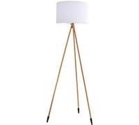 Lumisky Lampadaire d'extérieur sans fil LED Tamboury Wood – Trépied RGB