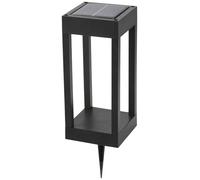Lampadaire d'extérieur solaire Megatron MT70010 LED LED intégrée 0.6 W noir