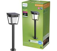 Lampadaire d'extérieur solaire Philips LED 929004632001 Nissa LED LED intégrée 1.8 W noir