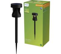 Lampadaire d'extérieur solaire Philips LED 929004659001 Avery LED LED intégrée 1.8 W noir