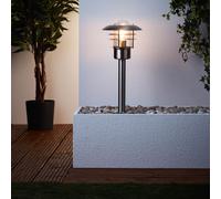 lampadaire d'extérieur Terrence couleur inox, 45784/82 Brilliant
