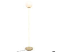 Atmosphera Lampadaire Dris - boule en verre, métal doré, H. 134 cm, E14 60W