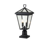 Quintiesse Alford Place lampadaire extérieur 2x40 W noir QN-ALFORD-PLACE3-M-MB