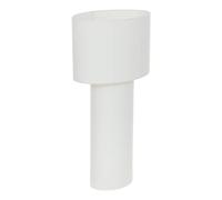 Atmosphera – Lampadaire Eira H115 cm en tissu blanc