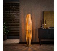 Lampadaire en bois naturel 3 lampes TIBOR