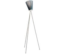 Lampadaire en Bois Northern Oslo, Base en Métal et Abat-jour Vert