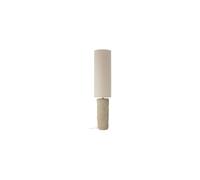 Lampadaire en grès beige, abat-jour coton, E27 - Bloomingville, Payah - H110 cm