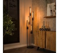 Lampadaire en métal tube 5 lampes AMBRE