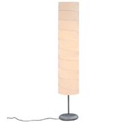 Lampadaire en papier de riz - vidaXL - 121 cm - Blanc - E27 - Base stable - Interrupteur à pédale - 22x94 cm abat-jour