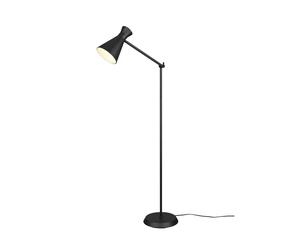 Lampadaire ENZO noir métal E27 150 cm RL grue design
