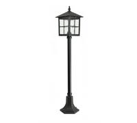 Lampadaire ext. classique 106cm E27 noir IP43 SU-MA