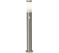 Lampadaire extérieur avec détecteur de mouvements Brilliant 43699/82 Chorus LED E27 10 W acier inoxydable