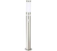 Potelet avec détecteur BOLE couleur Acier led intégré