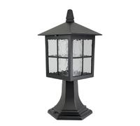 Lampadaire extérieur classique 45 cm E27 noir IP43