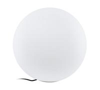Lampadaire extérieur connecté MONTEROLO-Z IP65 E27 1X9W en matière synthétique blanc D500mm