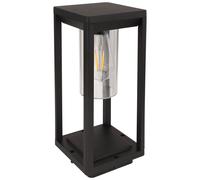 Lampadaire extérieur éclairage de jardin ALU lanterne rétro cour balcon terrasse décoration lampe de table noir