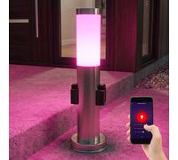 Lampadaire Extérieur Jardin Prise App Intensité Variable Smart RGB LED