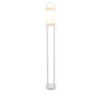 Lampadaire extérieur LED Lampe d'allée blanche Lampe de jardin Lampe de terrasse Lampadaire, métal, 8W 855lm blanc chaud, DxH 12,5 x 100 cm