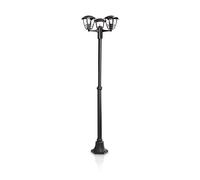 Lampadaire extérieur MyGarden Cr e Philips (nécessite 3 ampoules E27 de 60 W) - Noir