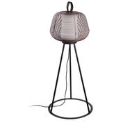 Lampadaire' Extérieur NARA Brun Rouille/ Blanc Opale