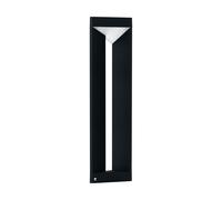 Lampadaire extérieur NEMBRO IP54 LED 10W en fonte d'aluminium noir 200x110x800mm