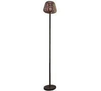 Lumisky Lampadaire nomade MIDY BOHEME – LED sans fil, poly rotin, H120 cm, extérieur