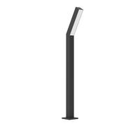 Lampadaire extérieur UGENTO IP44 LED 2X4,5W en aluminium et acier noir 165x40x790mm