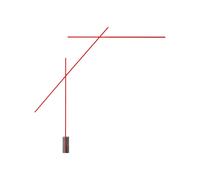 Lampadaire Flamingo 2700K Rouge