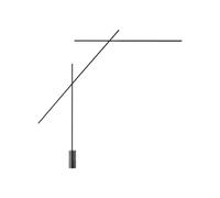 Lampadaire Flamingo 3000K Noir