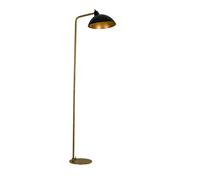 Lampadaire Futura Mat Noir/ Or/Laiton