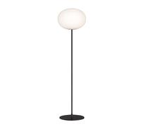 FLOS Lampadaire Glo-Ball F2 Noir H 175 cm Verre et métal