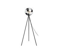 Lampadaire Globe Terrestre en Métal Noir Ajouré H158cm - LOPP -