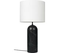 GUBI Lampadaire Gravity XL marbre noir/blanc. low