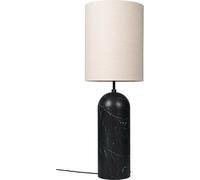 GUBI Lampadaire Gravity XL marbre noir/toile. high