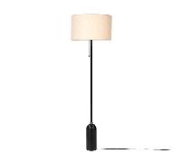 Lampadaire GUBI Gravity, Grand , Acier Foncé/toile