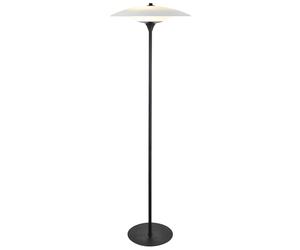 Lampadaire Halo Design Baroni Ø46 Noir/Opale