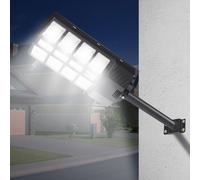Lampadaire Hengda 5X 300W Lampe murale solaire avec détecteur de mouvement Lampe de rue LED