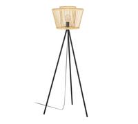 Lampadaire HYKEHAM E27 1X40W en acier noir D380mm